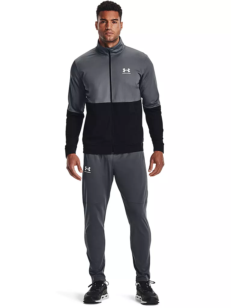 UNDER ARMOUR | Herren Jacke UA Sportstyle Pique | Gris