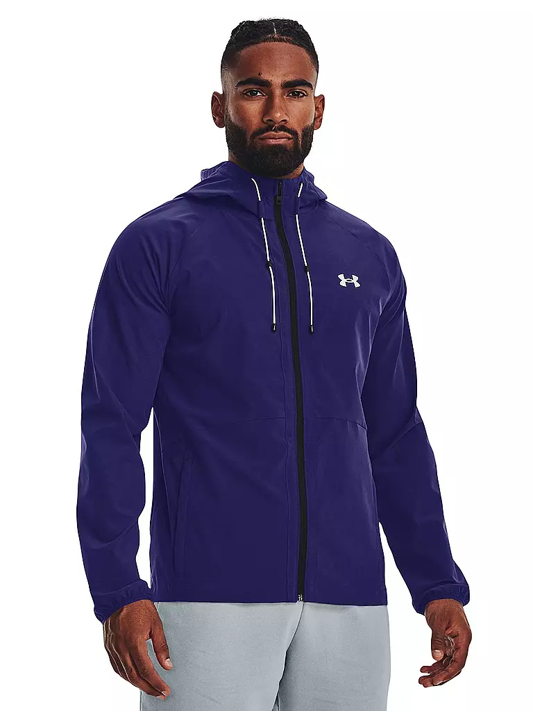 UNDER ARMOUR | Herren Jacke UA Stretch Woven Windbreaker | Azul