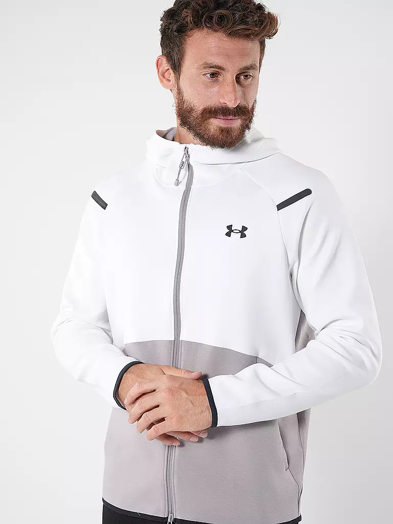 UNDER ARMOUR | Herren Jacke Unstoppable | Blanco