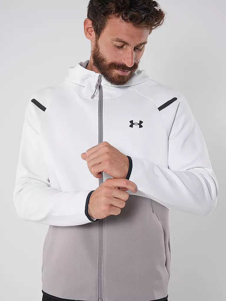 UNDER ARMOUR | Herren Jacke Unstoppable | Blanco