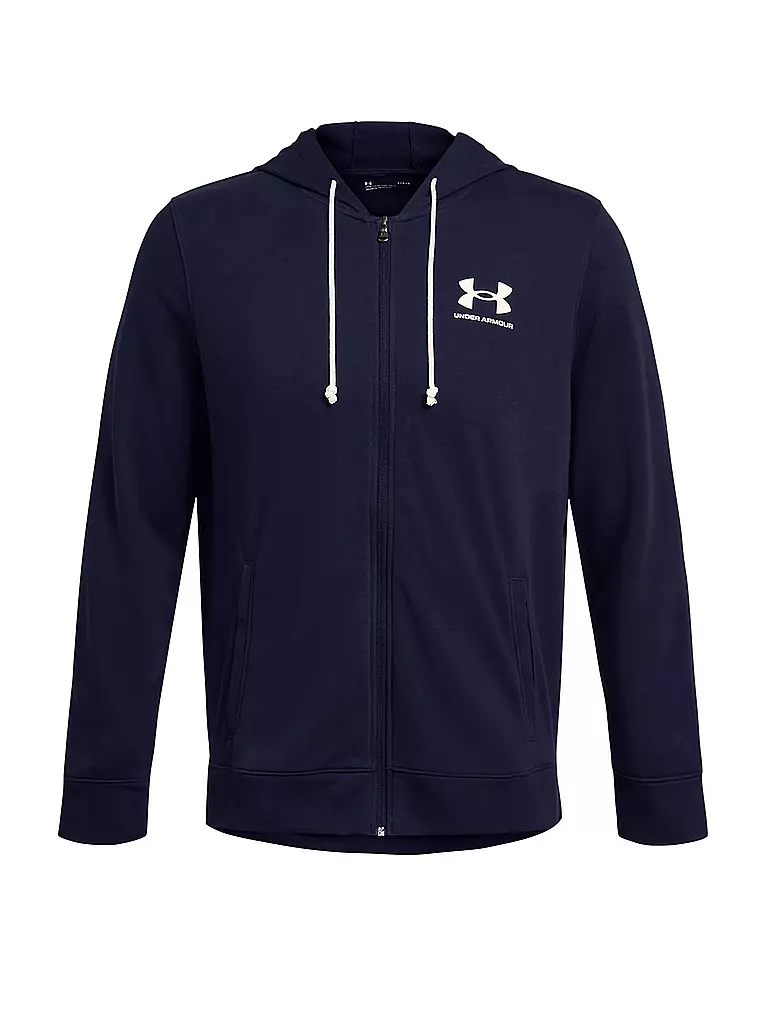 UNDER ARMOUR | Herren Kapuzenpullover UA Rival Terry | Azul oscuro