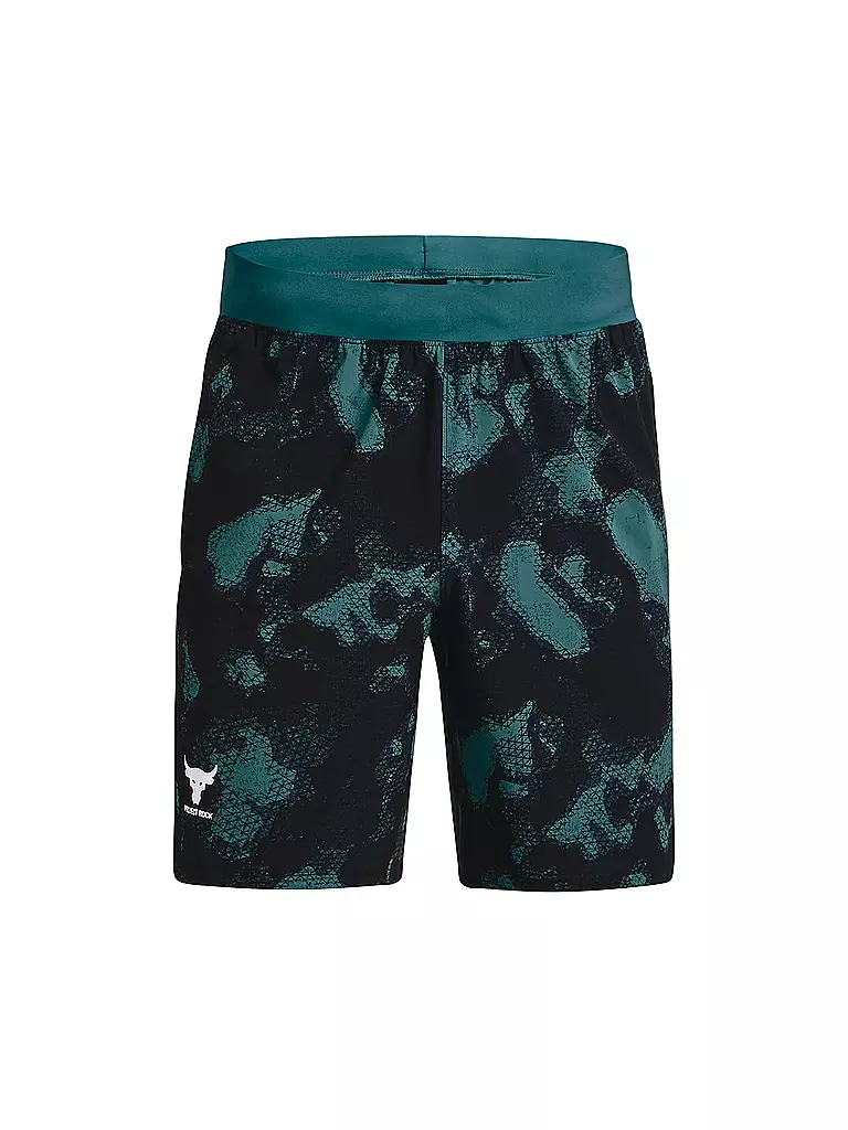 UNDER ARMOUR | Herren Short Project Rock Woven Printed  | Verde