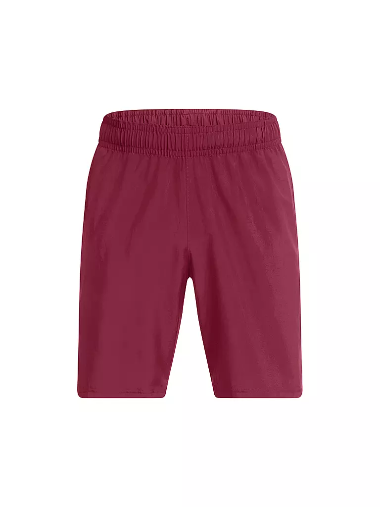 UNDER ARMOUR | Herren Short UA Woven Wordmark | Rojo oscuro