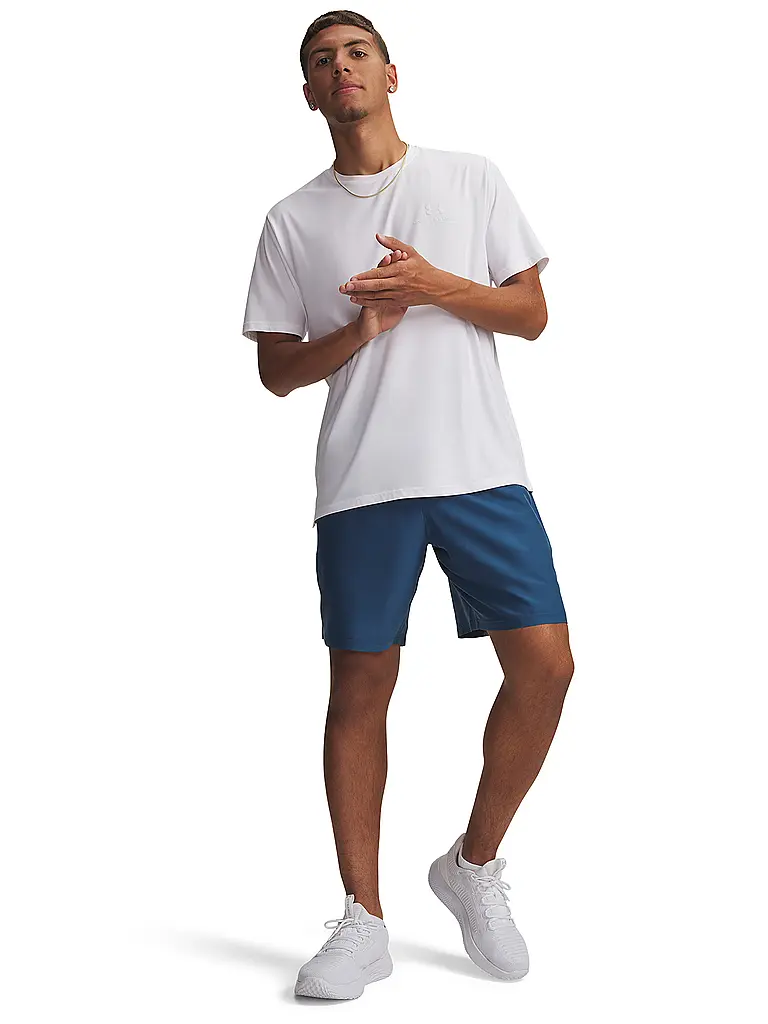 UNDER ARMOUR | Herren Short UA Woven Wordmark | Azul oscuro