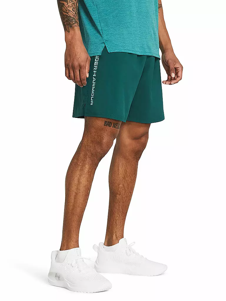 UNDER ARMOUR | Herren Short UA Woven Wordmark | Negro