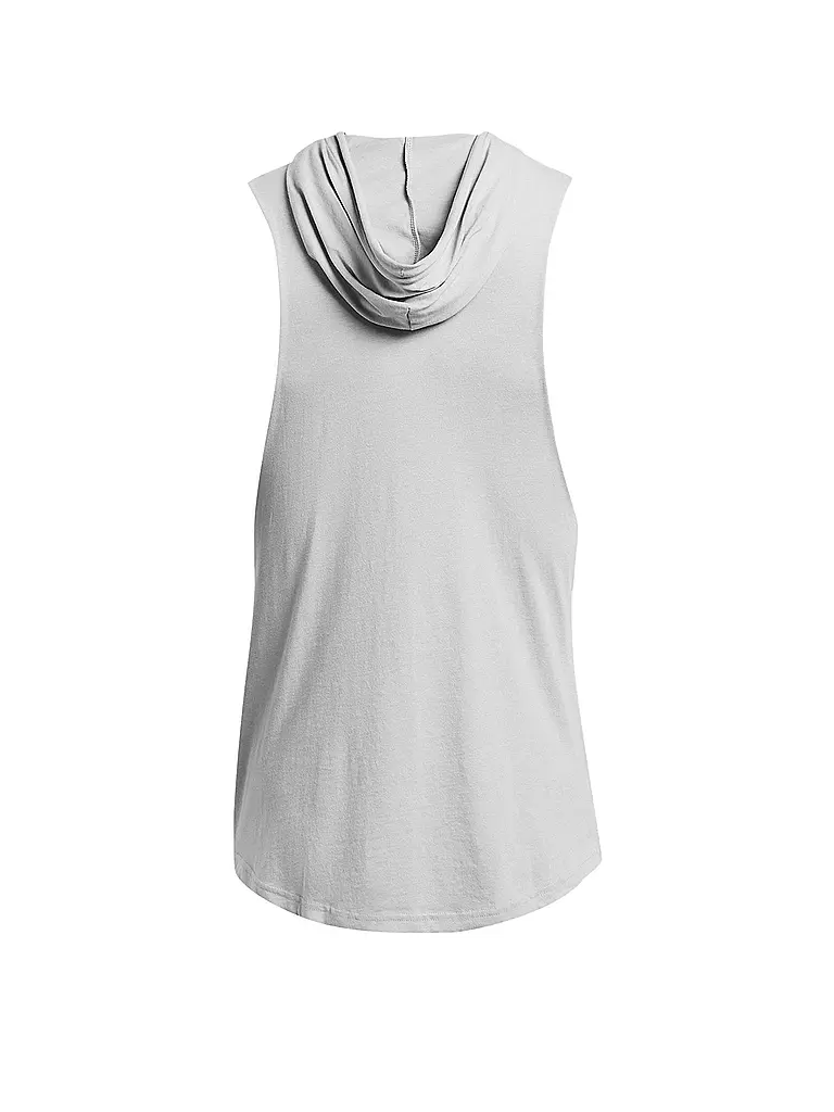 UNDER ARMOUR | Herren Sweater Project Rock Rents Due Sleeveless Hoodie | Gris