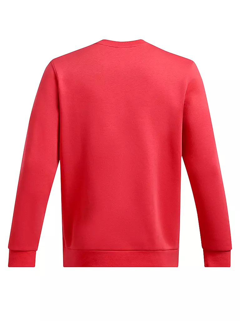 UNDER ARMOUR | Herren Sweater UA Essential Fleece Crewneck | Rojo