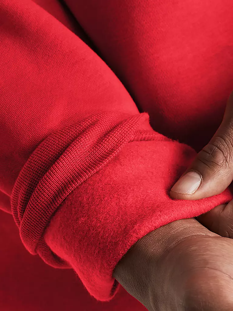 UNDER ARMOUR | Herren Sweater UA Essential Fleece Crewneck | Rojo