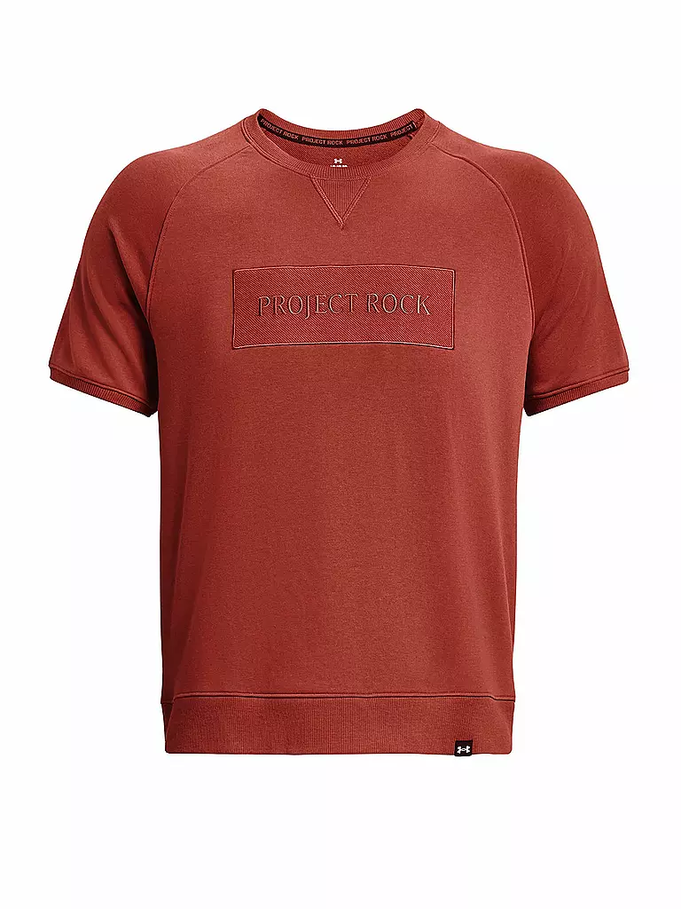 UNDER ARMOUR | Herren T-Shirt Project Rock Terry Gym | Rojo