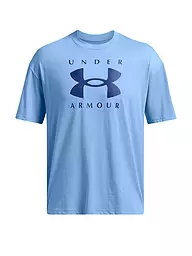 UNDER ARMOUR | Herren T-Shirt UA Heavyweight Branded | Azul claro