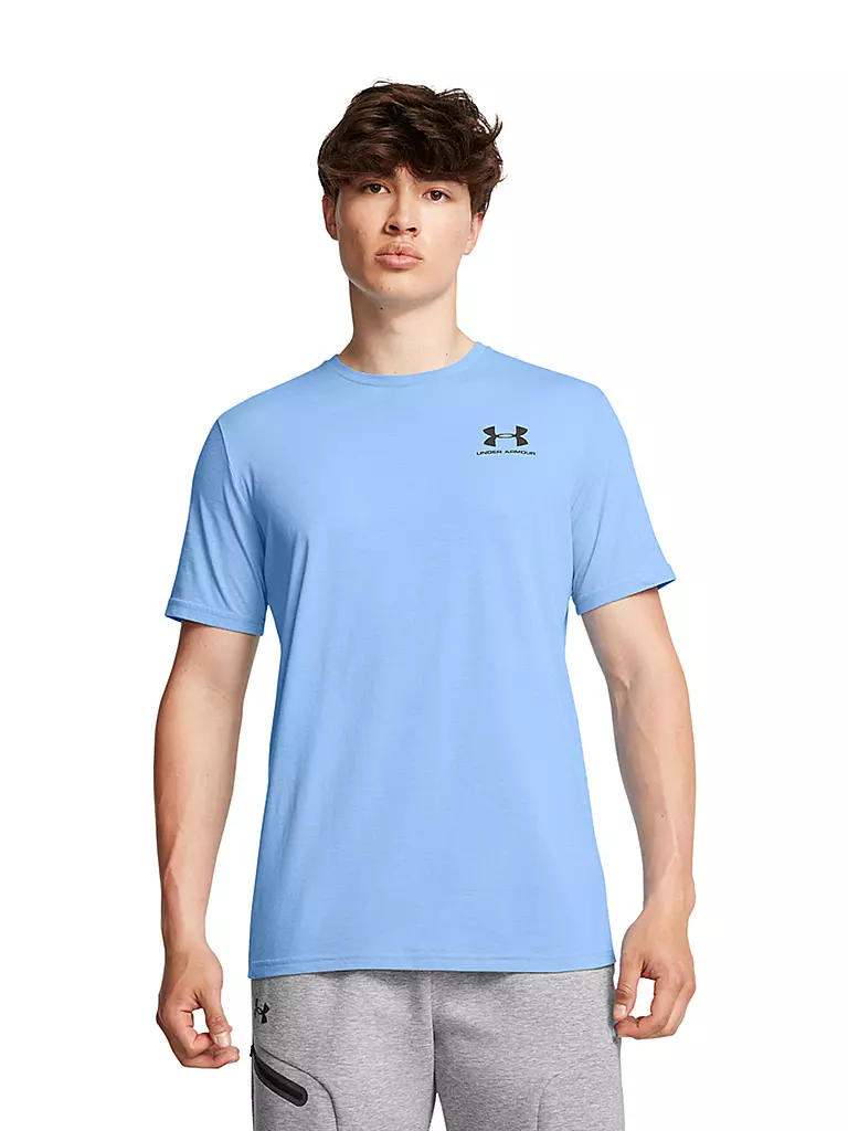 UNDER ARMOUR | Herren T-Shirt UA Sportstyle | Azul claro