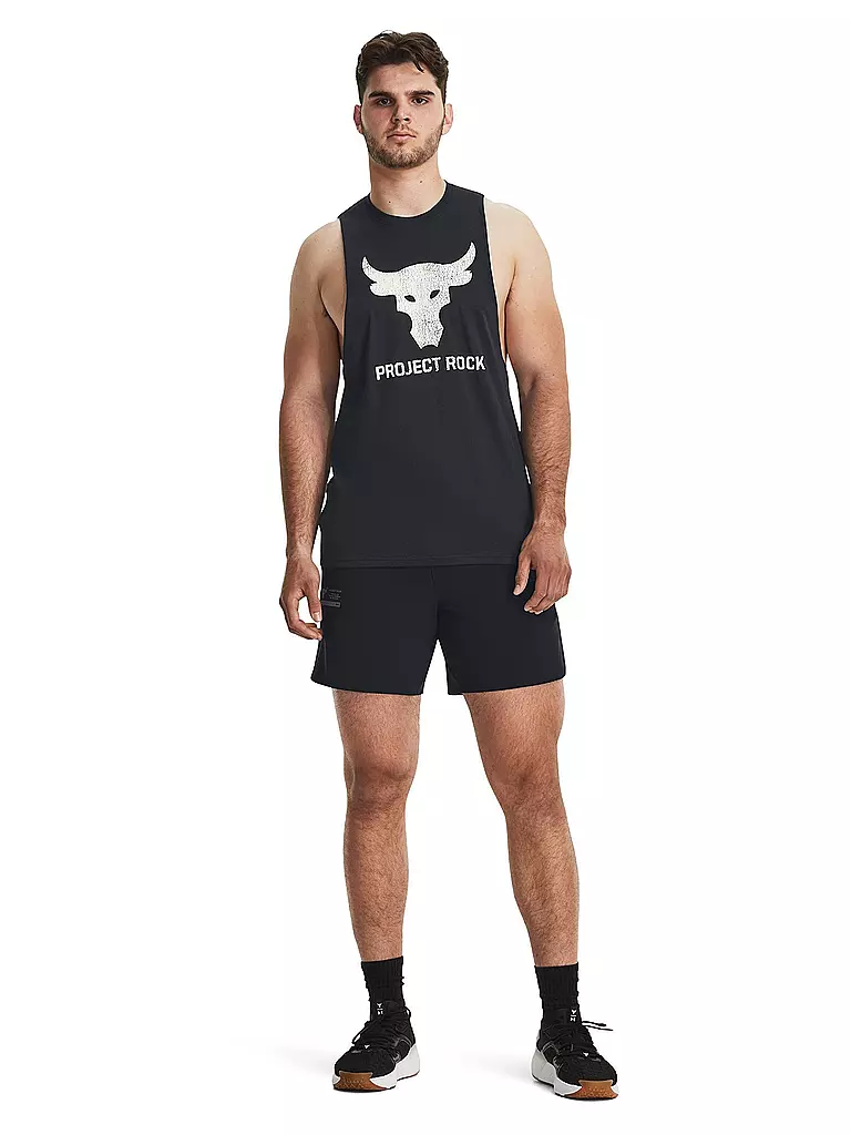 UNDER ARMOUR | Herren Tank Rock Brahma Bull | Negro