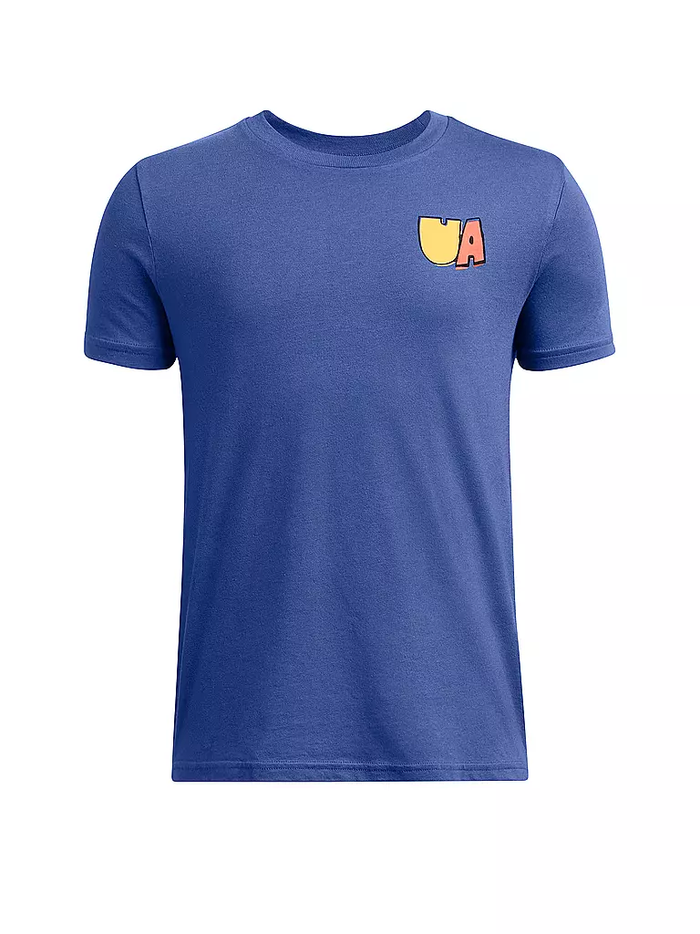 UNDER ARMOUR | Jungen T-Shirt UA BTS Cartoon Letters | Azul