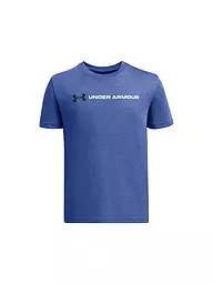 UNDER ARMOUR | Jungen T-Shirt UA mit Schriftzug-Logo  | Azul