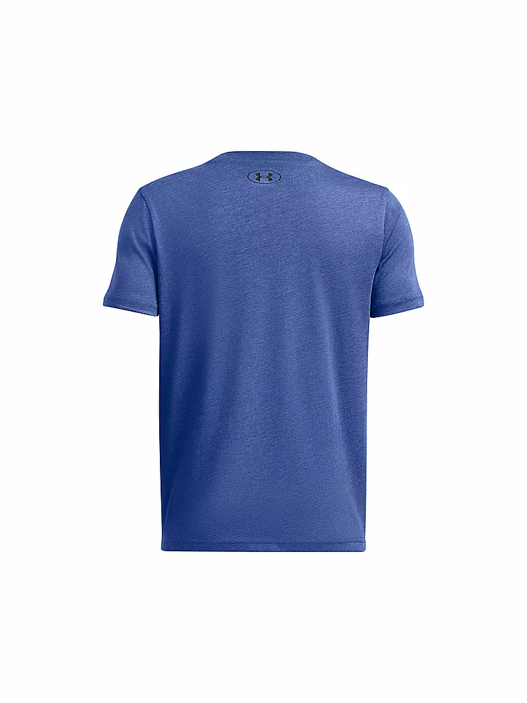 UNDER ARMOUR | Jungen T-Shirt UA mit Schriftzug-Logo  | Azul