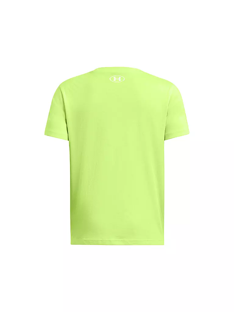 UNDER ARMOUR | Jungen T-Shirt UA mit Schriftzug-Logo  | Verde
