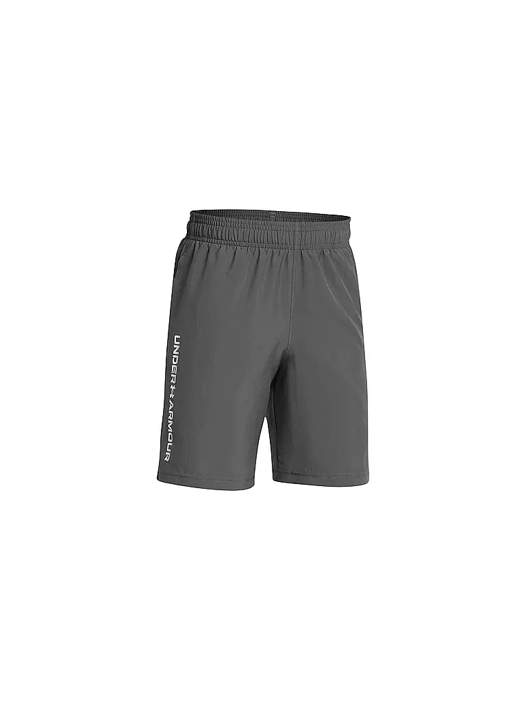 UNDER ARMOUR | Kinder Fitnessshort UA gewebte Wdmk | Gris