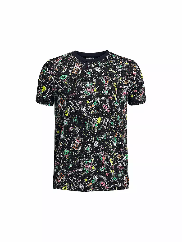 UNDER ARMOUR | Kinder T-Shirt UA Out Of This World All Sports | Negro
