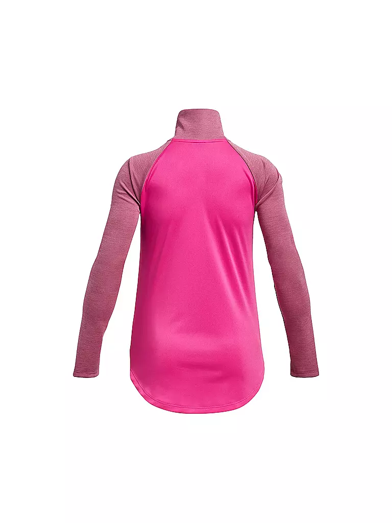 UNDER ARMOUR | Mädchen Fitness Zipshirt UA Tech™ Graphic ½ Zip | Fucsia