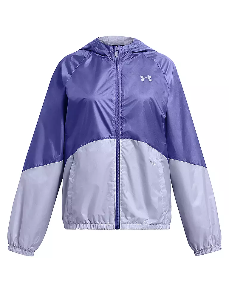 UNDER ARMOUR | Mädchen Fitnessjacke UA SportStyle Windbreaker | Lila