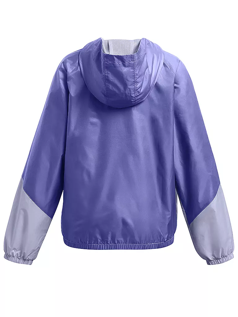 UNDER ARMOUR | Mädchen Fitnessjacke UA SportStyle Windbreaker | Lila