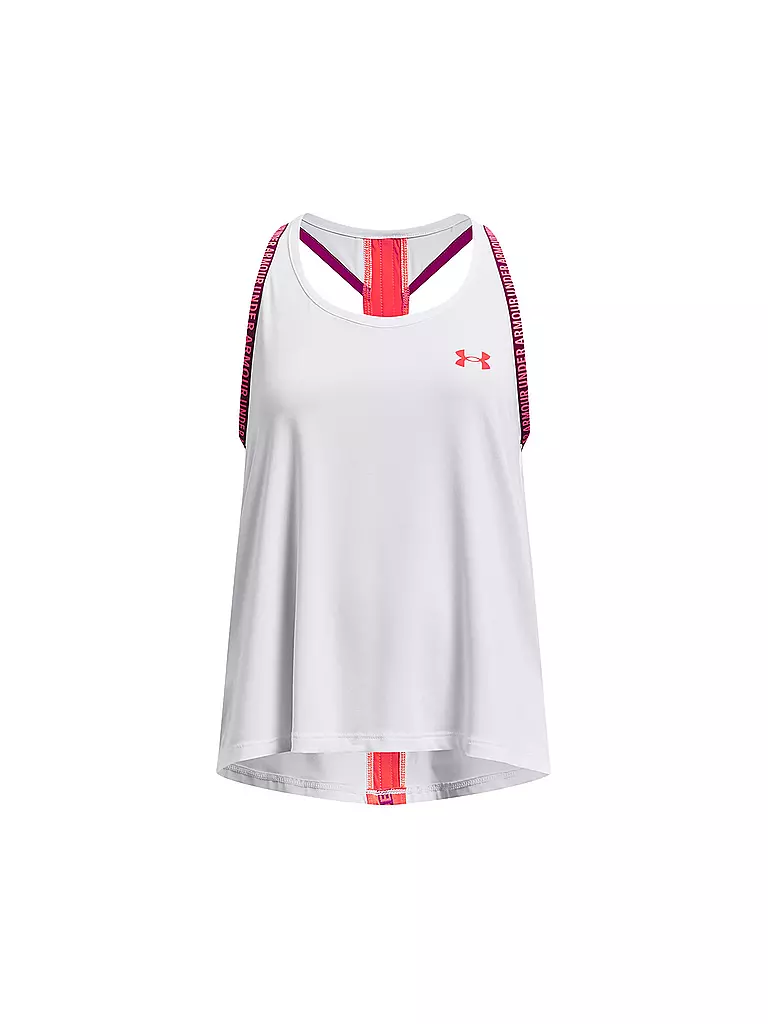 UNDER ARMOUR | Mädchen Fitnesstank UA-Knockout | Blanco