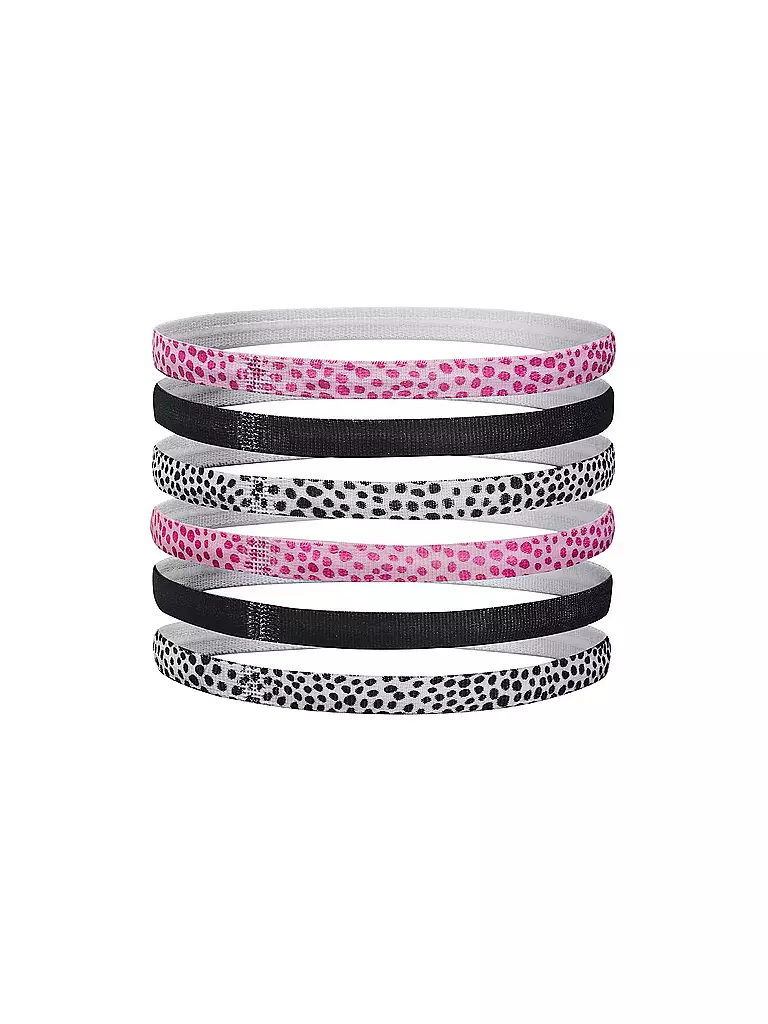 UNDER ARMOUR | Mädchen Haarbänder UA Graphic Headbands - 6 Pack | Fucsia