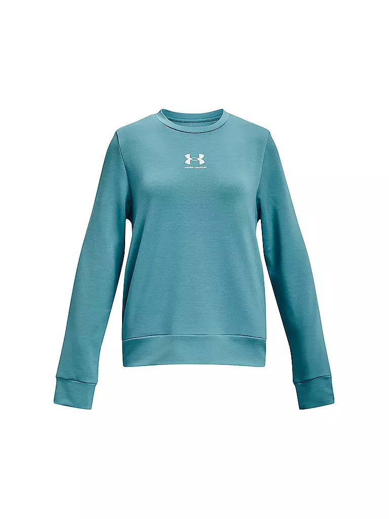 UNDER ARMOUR | Mädchen Sweater UA Rival Terry Crew | Azul claro