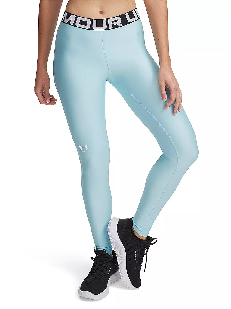 UNDER ARMOUR | Mallas de fitness para mujer HeatGear® Authentics | Azul claro