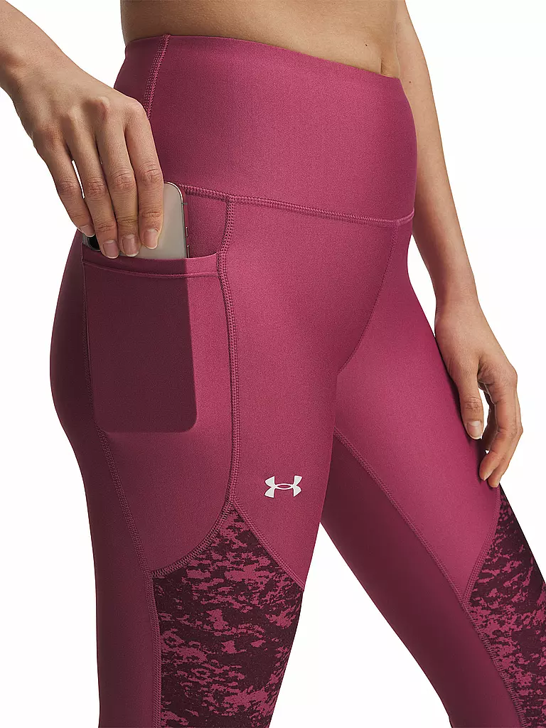UNDER ARMOUR | Mallas de fitness para mujer UA Tech™ Printed Panel Ankle 7/8 |