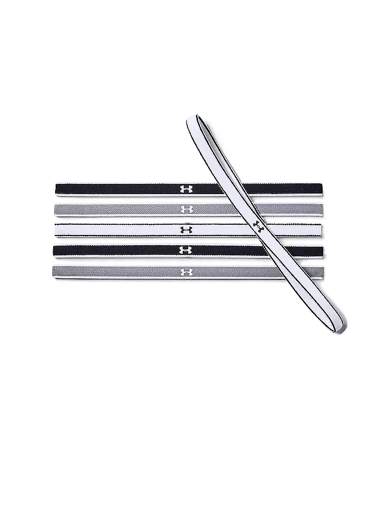 UNDER ARMOUR | Mini-bandas para el pelo UA, paquete de 6 | Negro