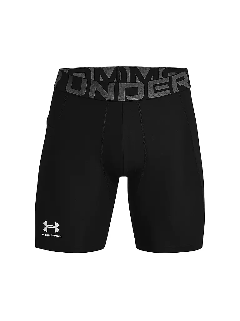 UNDER ARMOUR | Pantalón corto de fitness para hombre HeatGear® Armour de compresión | Negro