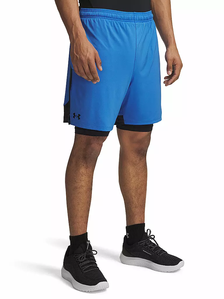 UNDER ARMOUR | Pantalón corto de fitness para hombre UA Tech™ Vent 2in1 | Azul