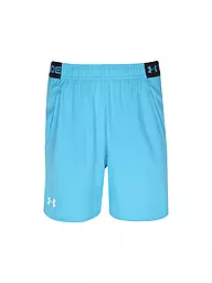 UNDER ARMOUR | Pantalón corto de fitness para hombre UA Vanish 15 cm | Azul claro