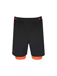 UNDER ARMOUR | Pantalón corto de fitness para hombre UA Vanish Woven 2-in-1 | Negro