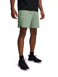 UNDER ARMOUR | Pantalón corto de fitness para hombre Vanish Woven Graphic STS 6in | Menta
