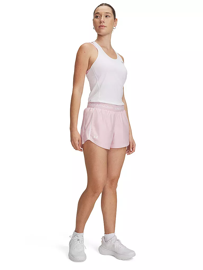 UNDER ARMOUR | Pantalón corto de fitness para mujer UA Tech™ Play Up | Rosa