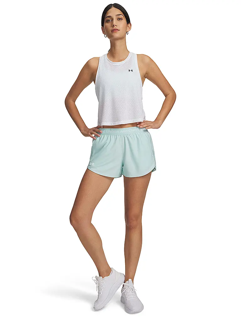 UNDER ARMOUR | Pantalón corto de fitness para mujer UA Tech™ Play Up | Menta
