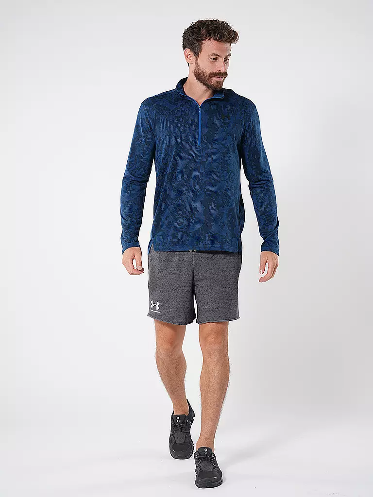 UNDER ARMOUR | Pantalón corto de hombre UA Rival French Terry | Gris