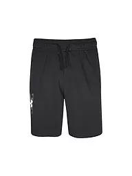 UNDER ARMOUR | Pantalón corto de hombre UA Rival Terry Logo 8in | Negro