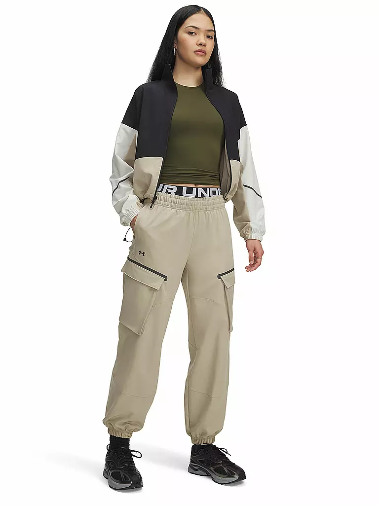 UNDER ARMOUR | Pantalón de chándal cargo mujer UA Unstoppable | Camel