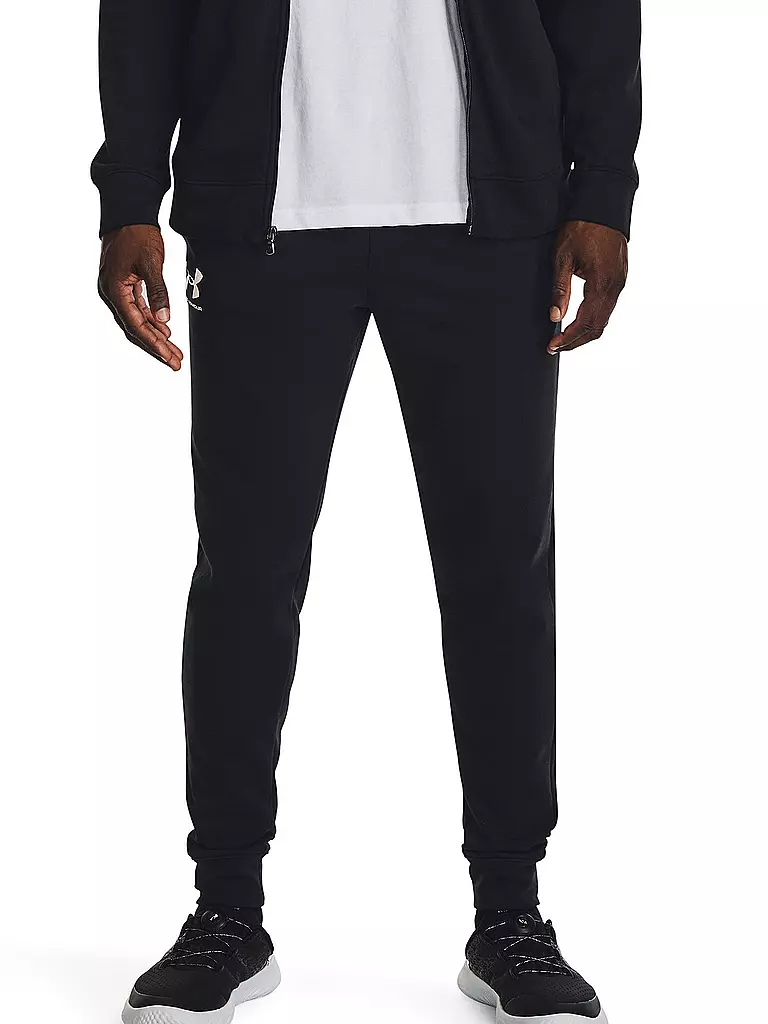 UNDER ARMOUR | Pantalón de chándal para hombre UA Rival Terry | Negro