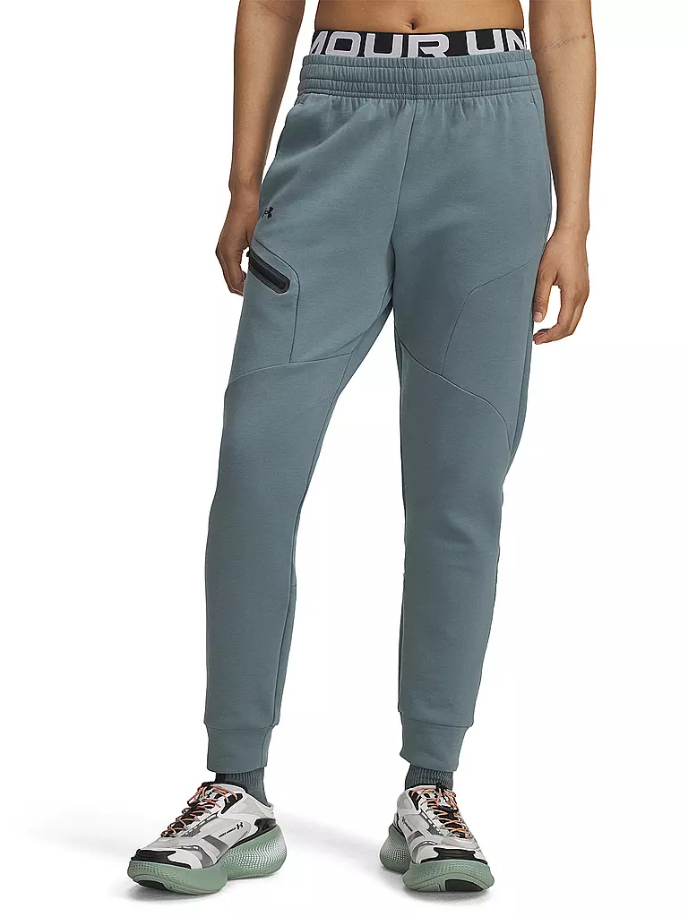 UNDER ARMOUR | Pantalón de chándal para mujer UA Unstoppable Fleece | Petróleo