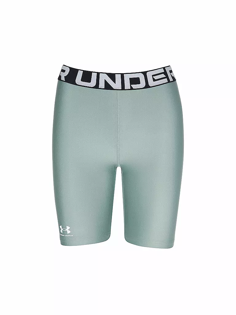 UNDER ARMOUR | Pantalones cortos de fitness para mujer HeatGear® 8" Authentics | Menta