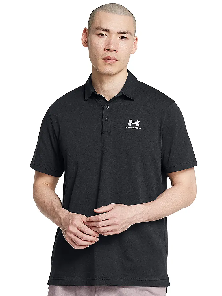 UNDER ARMOUR | Polo UA Icon para hombre | Negro