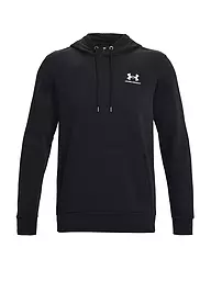 UNDER ARMOUR | Sudadera con capucha para hombre UA Essential Fleece | Negro