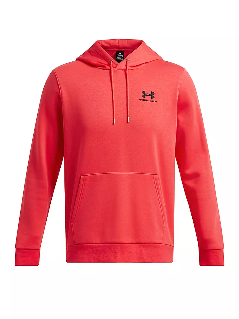 UNDER ARMOUR | Sudadera con capucha para hombre UA Essential Fleece | Rojo