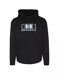 UNDER ARMOUR | Sudadera con capucha para hombre UA Rival French Terry Logo | Negro