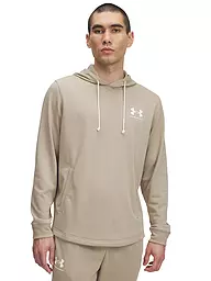 UNDER ARMOUR | Sudadera con capucha para hombre UA Rival Terry | Camel