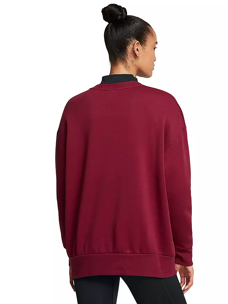 UNDER ARMOUR | Sudadera con capucha para mujer UA Essential Fleece de corte oversized |